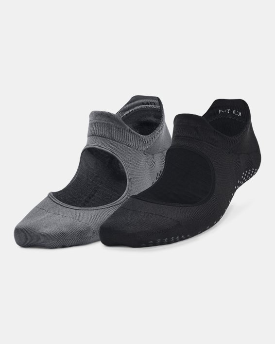 Damen UA Breathe Balance Socken im 2er-Pack, Black, pdpMainDesktop image number 0